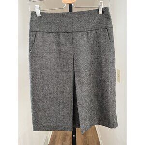 EUC J.Crew Womens Gray Wool Blend Pencil Skirt